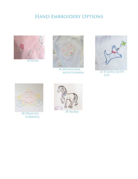 Favorite Hand Embroidery Designs