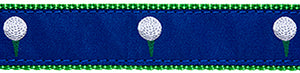 Blue Golf Ball Belt