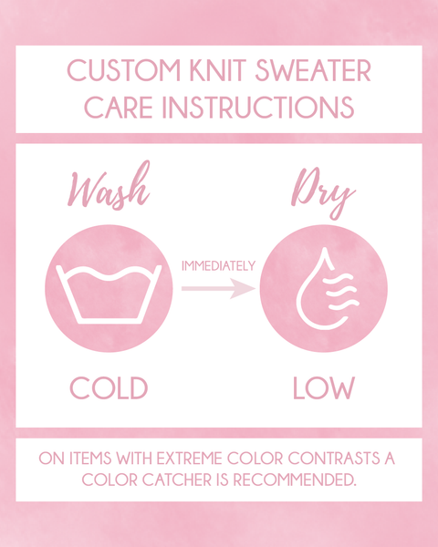 Women's Custom Knit Sweater