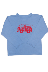 Fire Truck Sweater