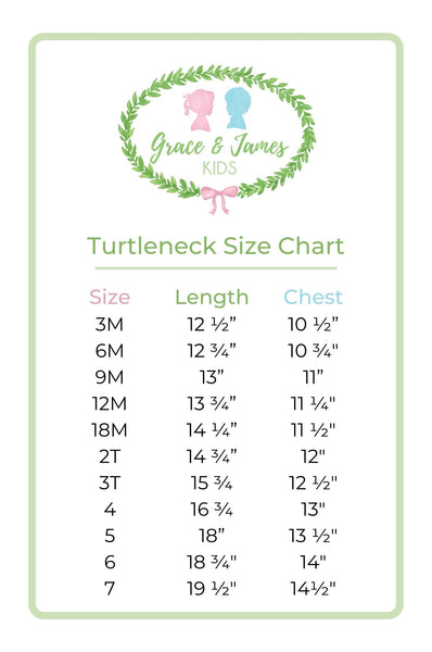 Turtleneck Size Chart
