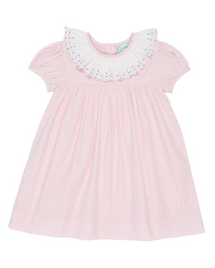 Grace and James Kids Birdie Dress with Heart Embroidery