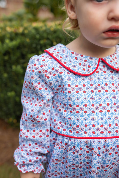 Kinsley Floral Romper - SAMPLE