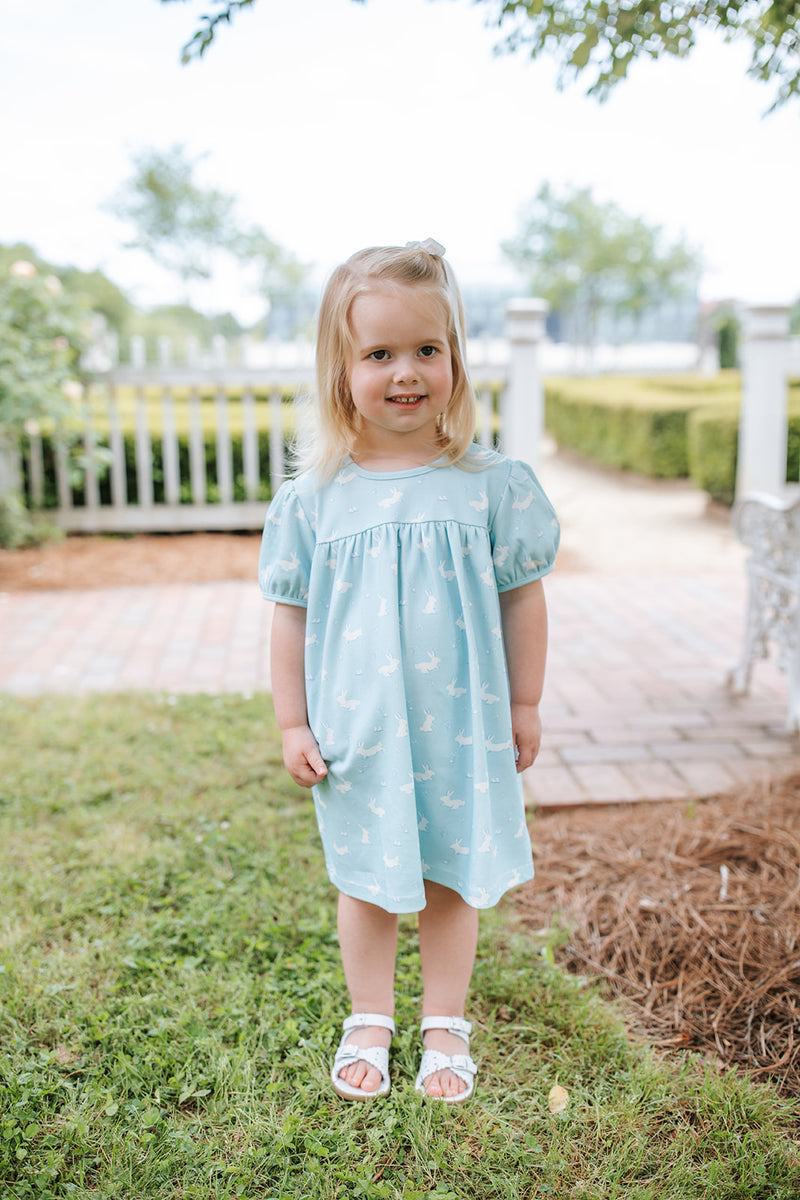 Girls' Knit Bunny Dress - Grace and James Kids – Grace & James Kids