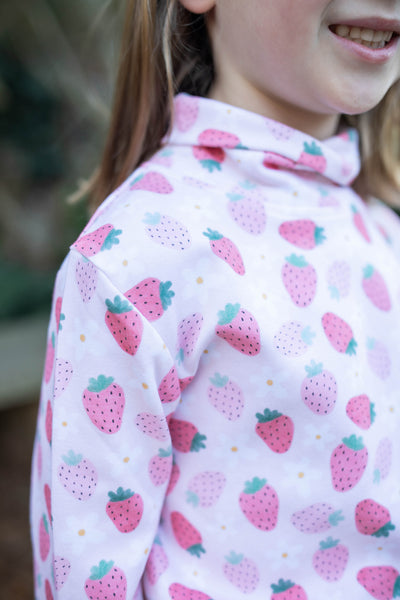 Strawberry Turtleneck