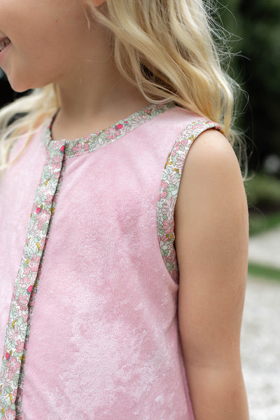 Terry Dress in Pink