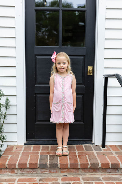 Terry Dress in Pink