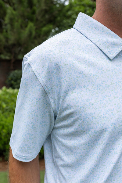 Mens Golf Performance Polo