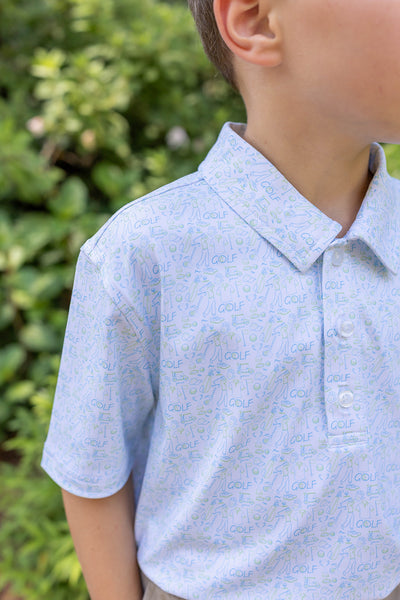 Youth Golf Performance Polo