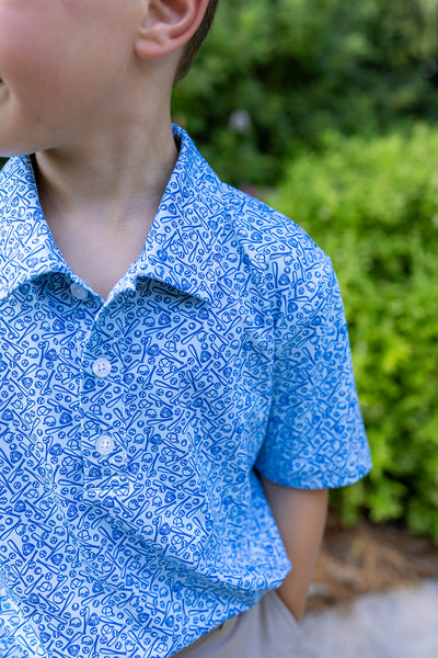 Youth Baseball Performance Polo