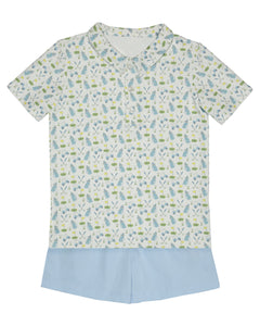 Golf Collared Shirt Set - SAMPLE