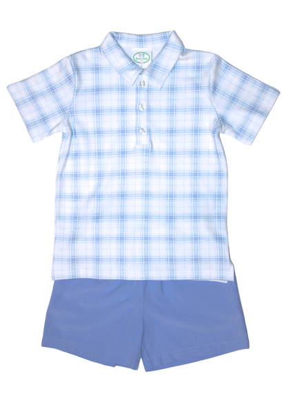 Griffin Collared Shirt Set Set