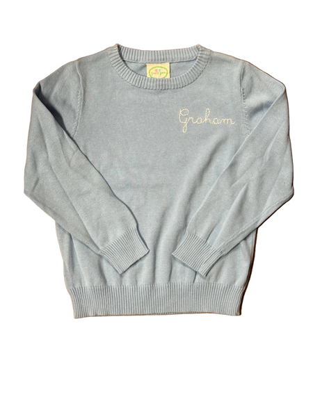 GRAHAM Embroidered Sweater - SAMPLE