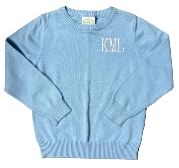 KML Embroidered Sweater - SAMPLE