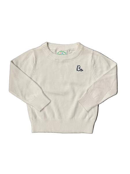 BO Embroidered Sweater - SAMPLE