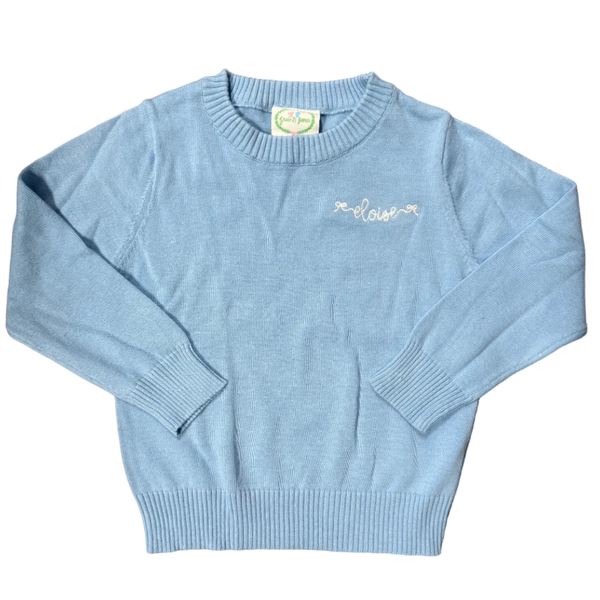 ELOISE Embroidered Sweater - SAMPLE