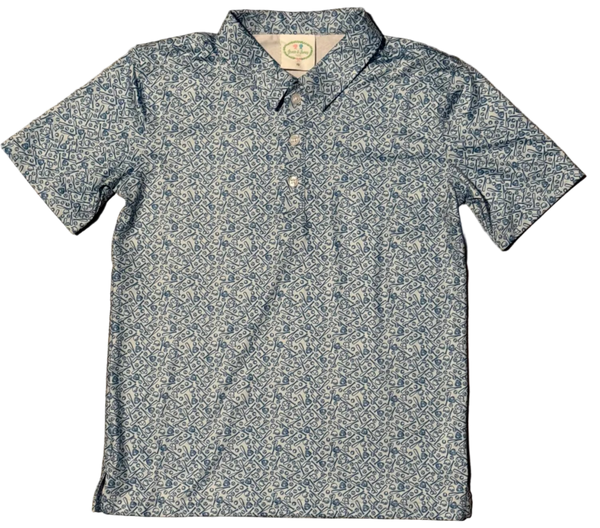 Boys Baseball Collared Shirt - SAMPLE