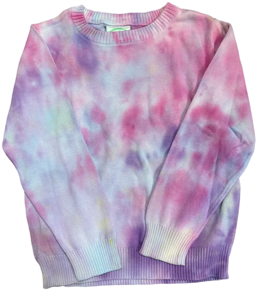 Tie-Dye Wright Knit Sweater - SAMPLE