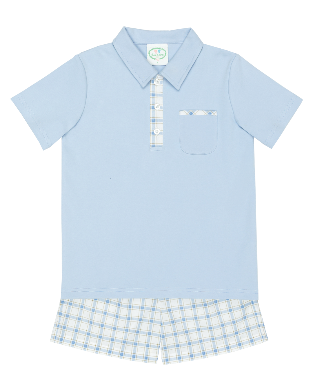 Towns Collared Shirt Set