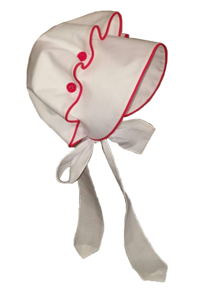Grace Bonnet in White