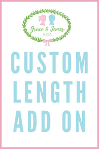 Custom Length - Add 3"