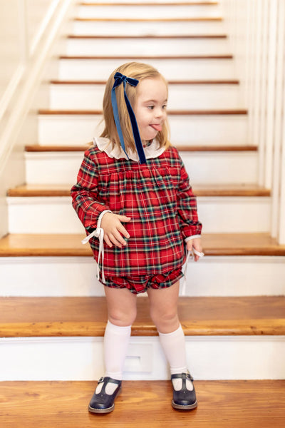 Little Girl Wearing Clara Diaper Set