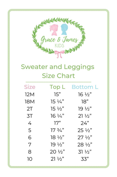 Georgia Floral Sweater and Leggings Set
