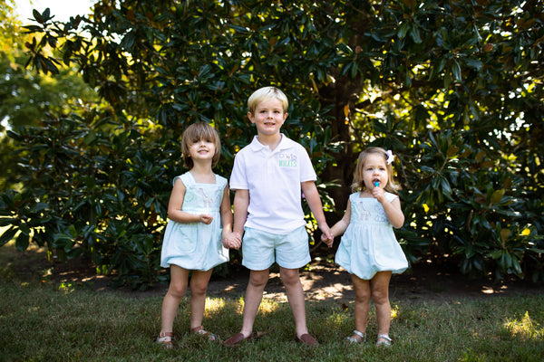 "WILKES" Zoo Monogrammed Collared Shirt