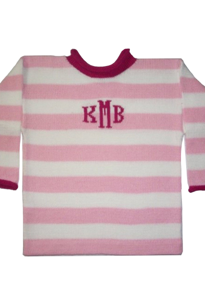 Small Stripe Sweater with Name